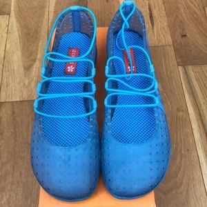 Secrets Blue Strappy Jelly Sandal